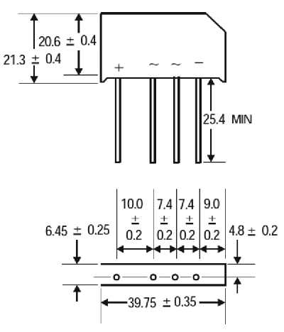 KBL4005...KBL410 